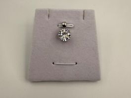 Solitaire Anhänger Silber 925 Zirkonia