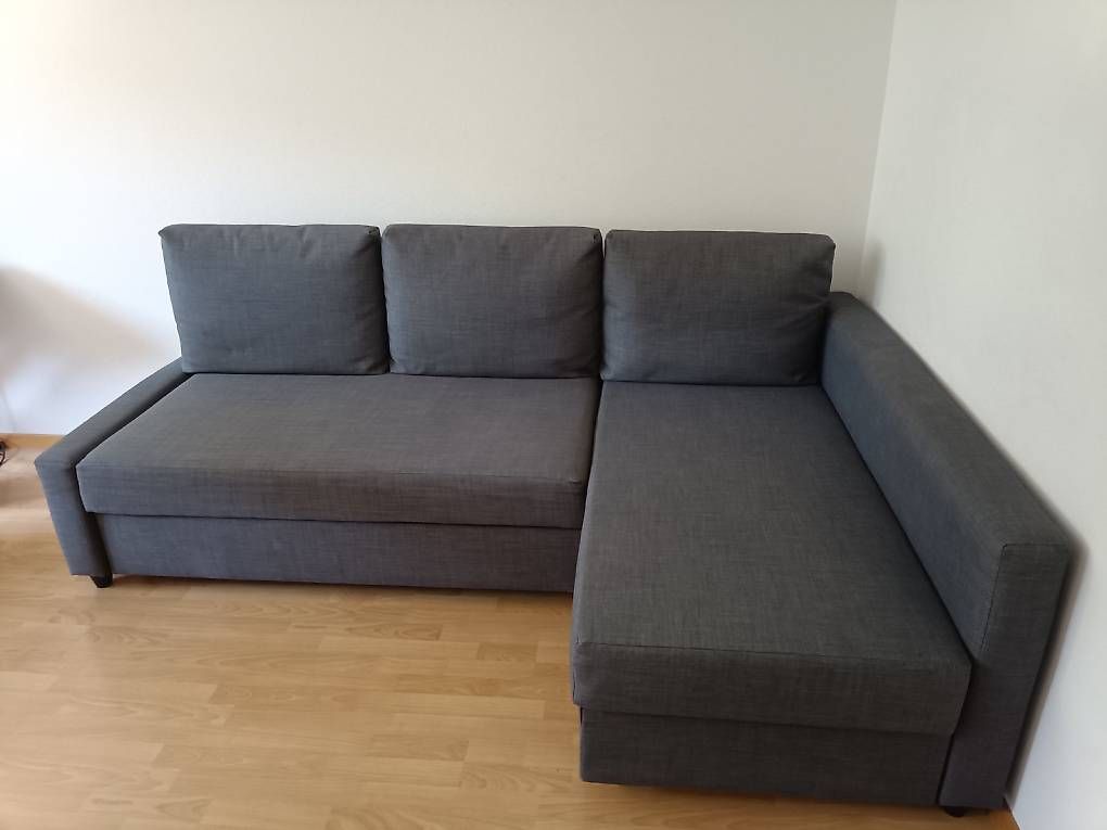 Sofas: FRIHETEN Eckbettsofa mit Bettkasten  CHF 260 – Gebraucht aus Langenthal von kat_fcy9 1