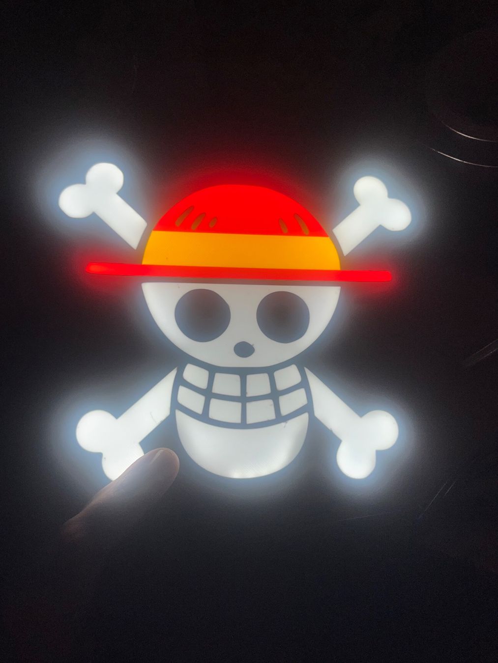 Tutte le decorazioni: Lampe LightBox LED One Piece Luffy – Nuovo (secondo la descrizione) da Noville venduto da Berlusconi55