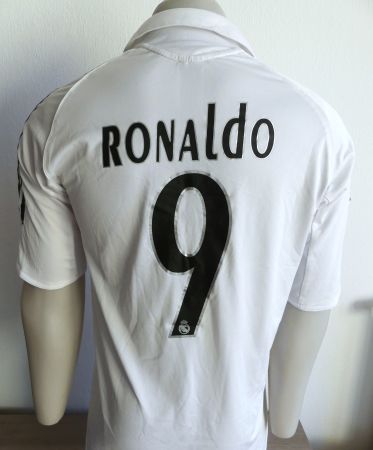 Home, Real Madrid 2005-06, Ronaldo, maillot vintage foot