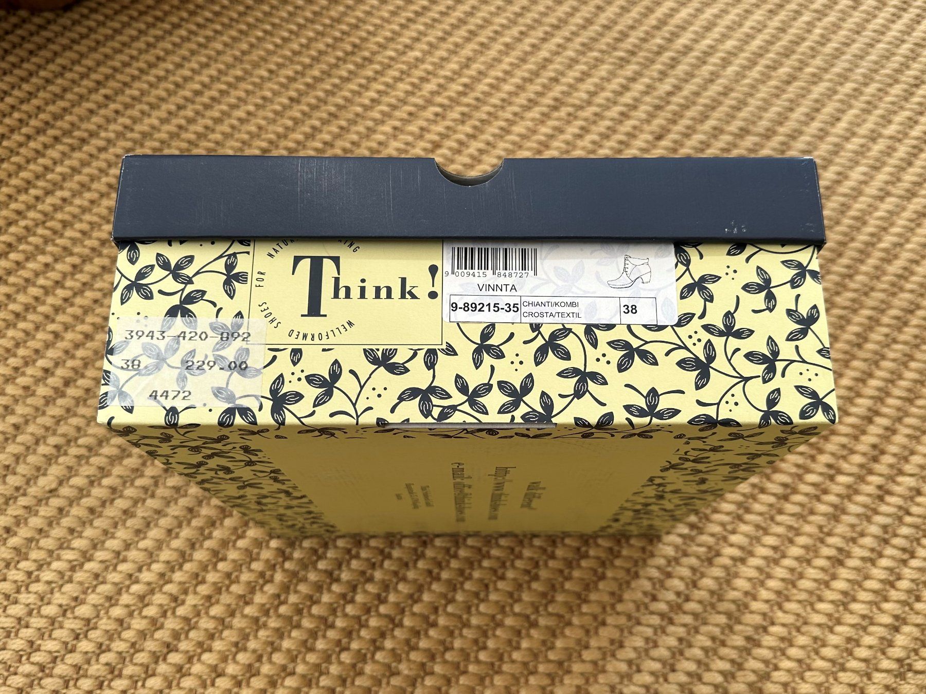 Think Scarpe da donna: Stiefeletten von Think! Modell Vinnta – Nuovo (secondo la descrizione) da Rheinfelden venduto da Brise8 6