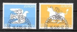Serie 880 - 881 ET Halbmondstempel 16.5.1995 Hans Erni