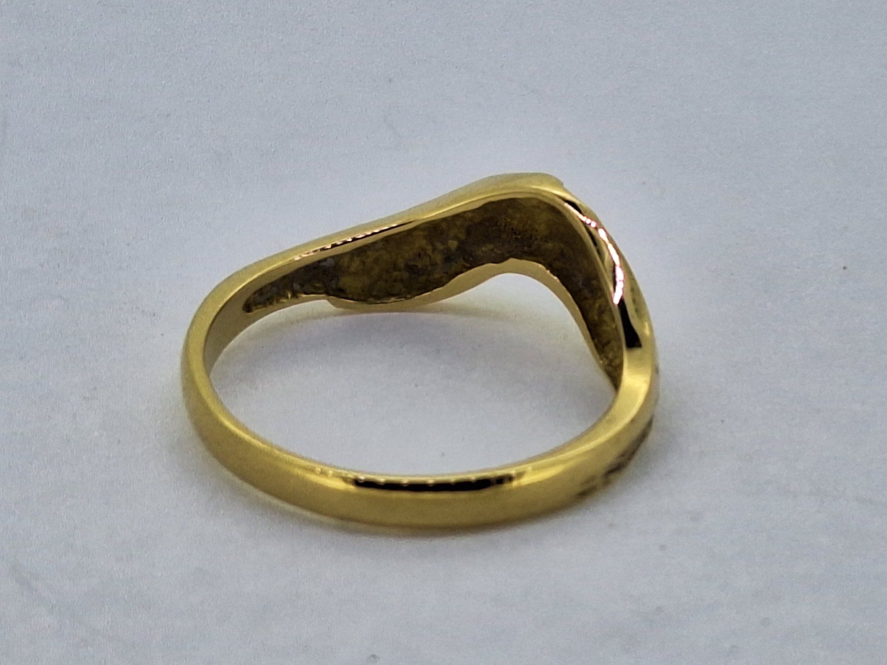 Anelli: Hochwertiger Ring in 750 Gelbgold – Usato da Unterägeri venduto da Altgoldschmuck 4