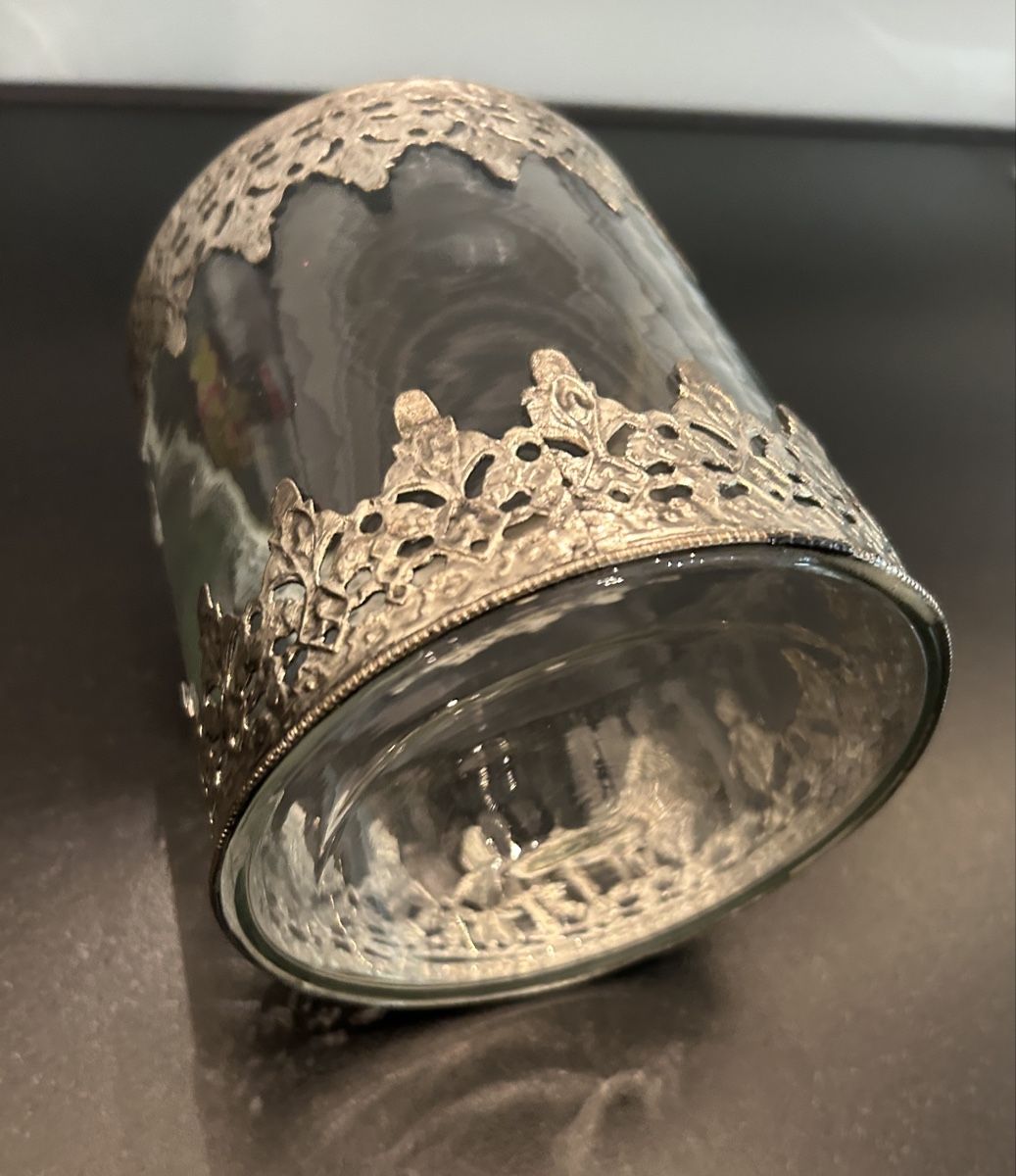Tutte le decorazioni: Kerzenglas mit Metallverzierung – Usato da Brislach venduto da gre_t5pb 5