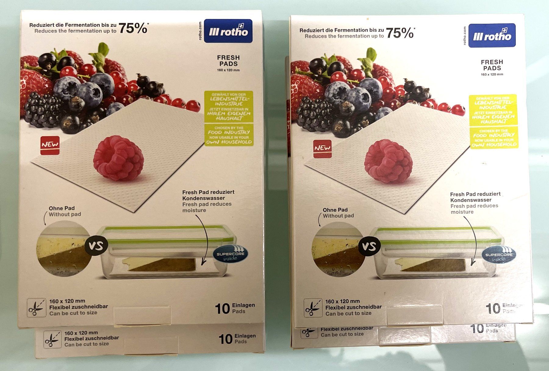 Rotho Contenitori & Simili: 4 x 10er Set Pads FRESH - Rotho – Usato da Oftringen venduto da Vucki