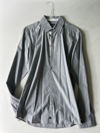 Strellson slim fit Hemd, blau in Größe 40/ 15 3/4.