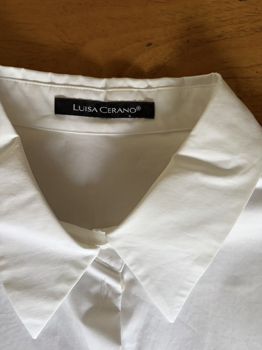Luisa Cerano Camicette: Bluse Luisa Cerano Weiss Grösse 42 neu – Nuovo e nell'imballaggio originale da Matten b. Interl venduto da Kings-Fashion 3