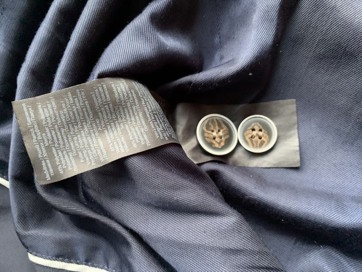 S.Oliver Manteaux: s.Oliver Trenchcoat Dunkelblau Grösse 36  – Neuf (Voir description) à Bühler par Princess2016 2