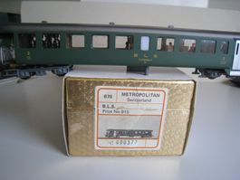 Metrop, BLS Steuerwagen/Autotransport mit Veloabteil,Dig.676