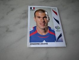 Panini Sticker Zinedine Zidane FRA WM 2006 Nr 467