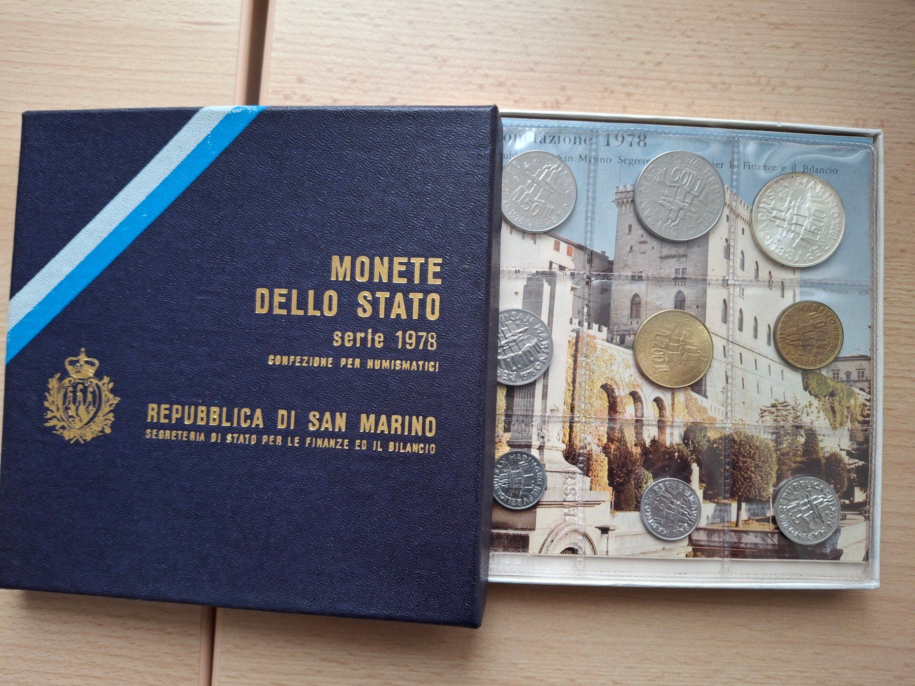 Tutti le monete: San Marino Münzset 1978 – Usato da Dielsdorf venduto da rosmani