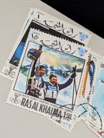 Briefmarken Ras Al Khaima Olympia 68/72 Praktikus OVP