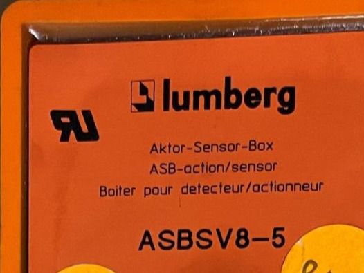 Elektronikbauteile: Lumberg Aktor-Sensor Box ASBSV8-5 – Gebraucht aus Sins von 3985schluckti 1
