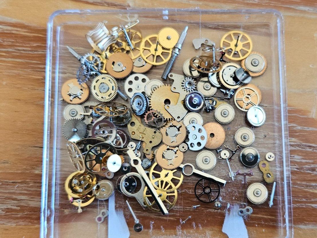 Orologi: Diverse Uhrwerk Komponenten zum Basteln ect. – Usato da Lenk im Simmental venduto da oli66661
