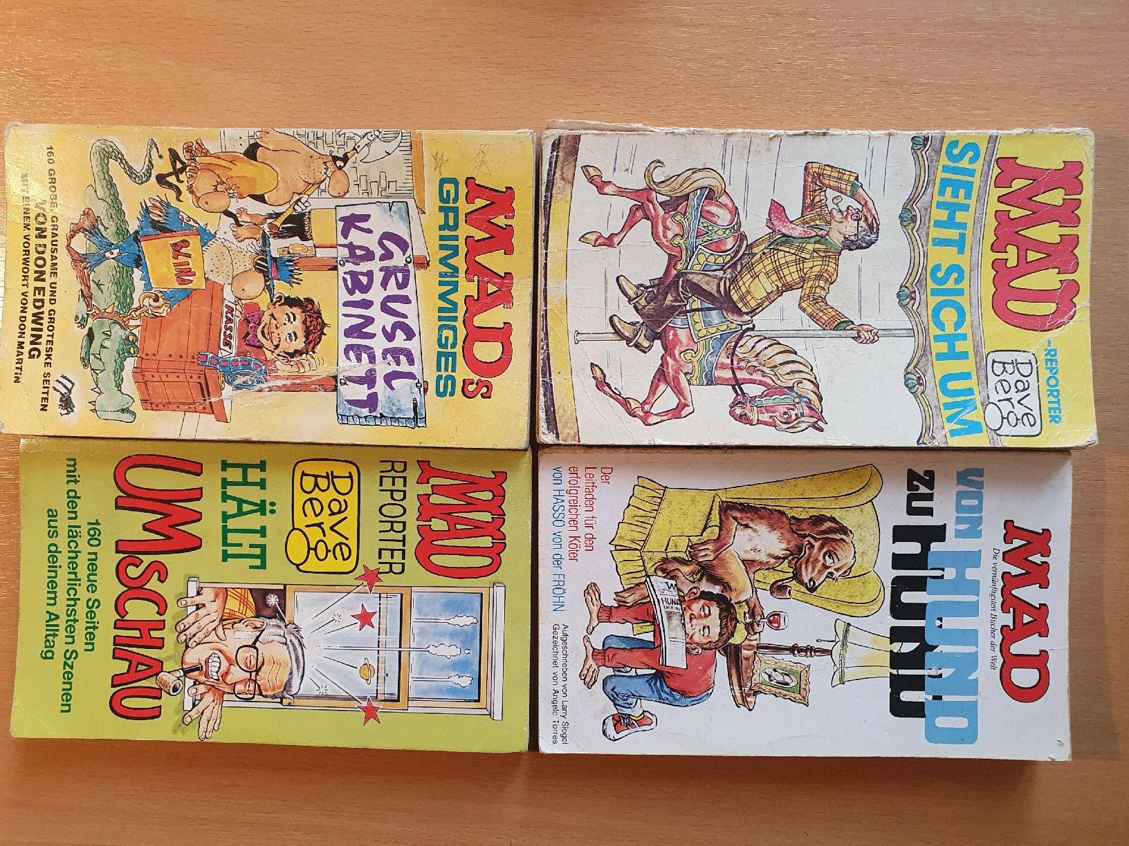 Comics: 4 MAD Magazine ca 1974-1984 – Gebraucht aus Burgdorf von mentalshopCH 1
