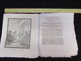 Neujahrsblatt Zürich 1800