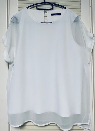 Kurzarm-Bluse, Esprit, Damen Gr. M/L, neu