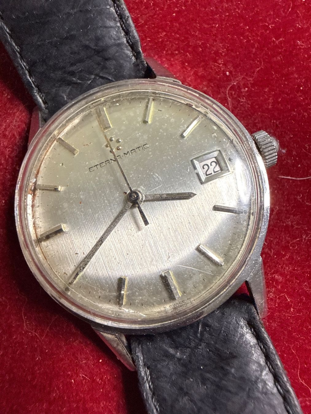 Eterna Montres: Eterna Matic Vintage 33 mm – Défectueux à Pfeffingen par Allhandelklgwatches