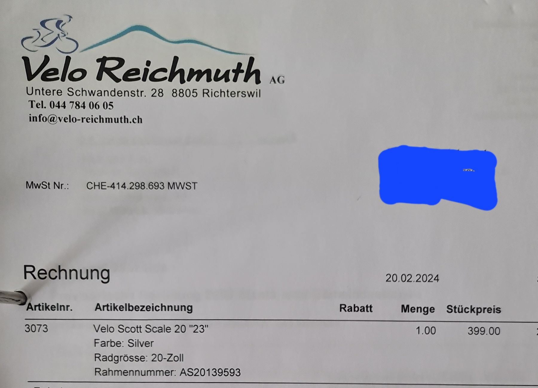 Scott Biciclette: Kinderfahrrad Scott Scale 20 – Usato da Wilen b. Wollerau venduto da Sousi82 9
