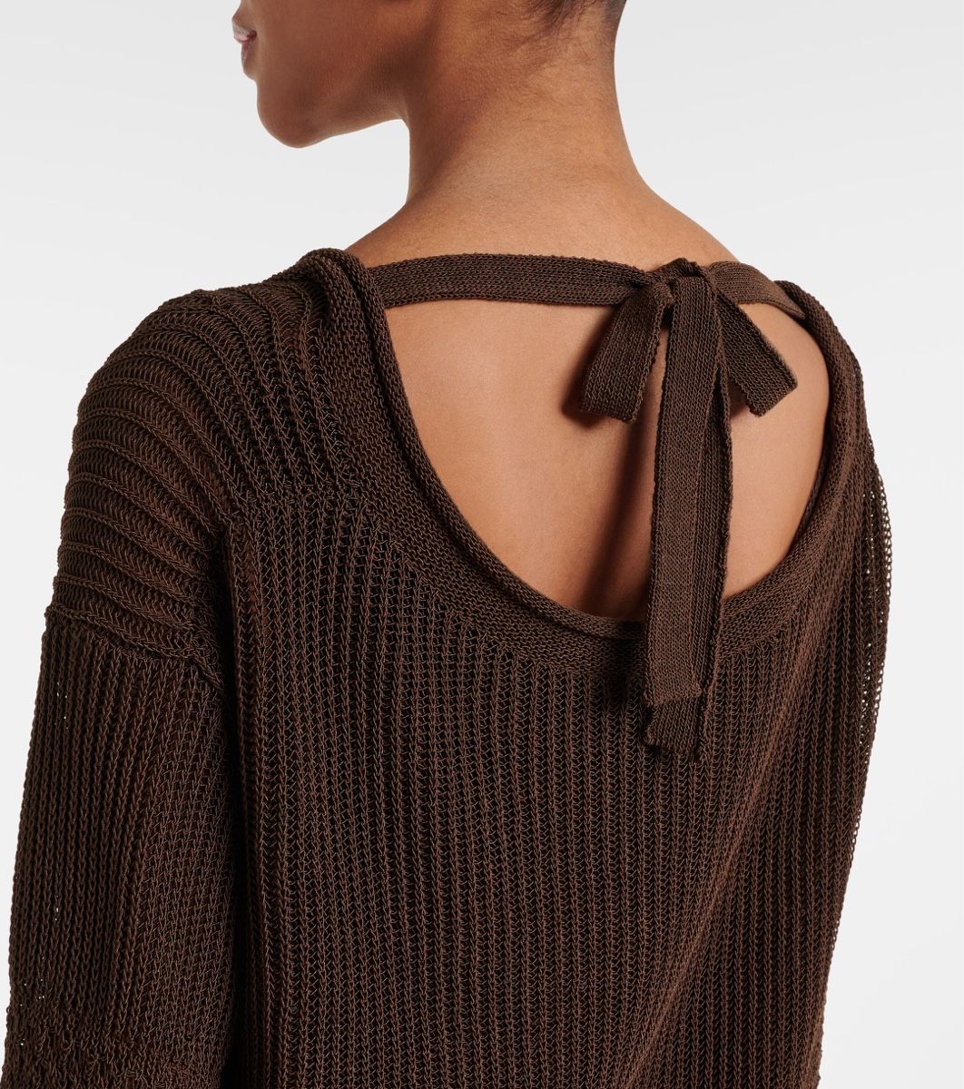Max Mara Maglioni & Felpe: Superbe Pull Max Mara noir en coton et polyamide, taille M – Nuovo (secondo la descrizione) da Morges venduto da sandy069 8