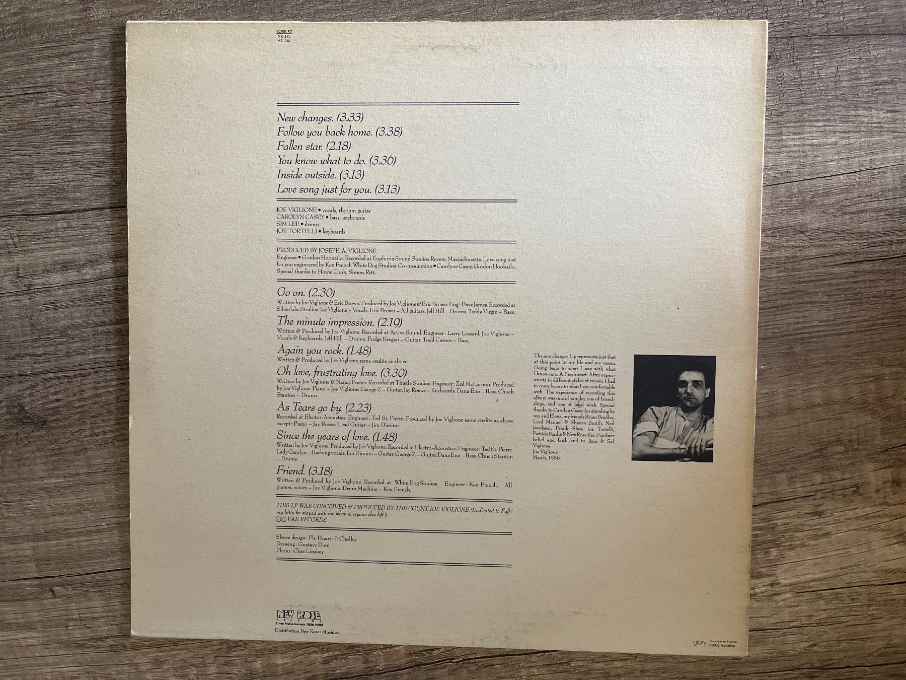 Dischi in vinile: A385/The Count - Joseph A. Viglione – Usato da Frutigen venduto da Philippe_jsp 1