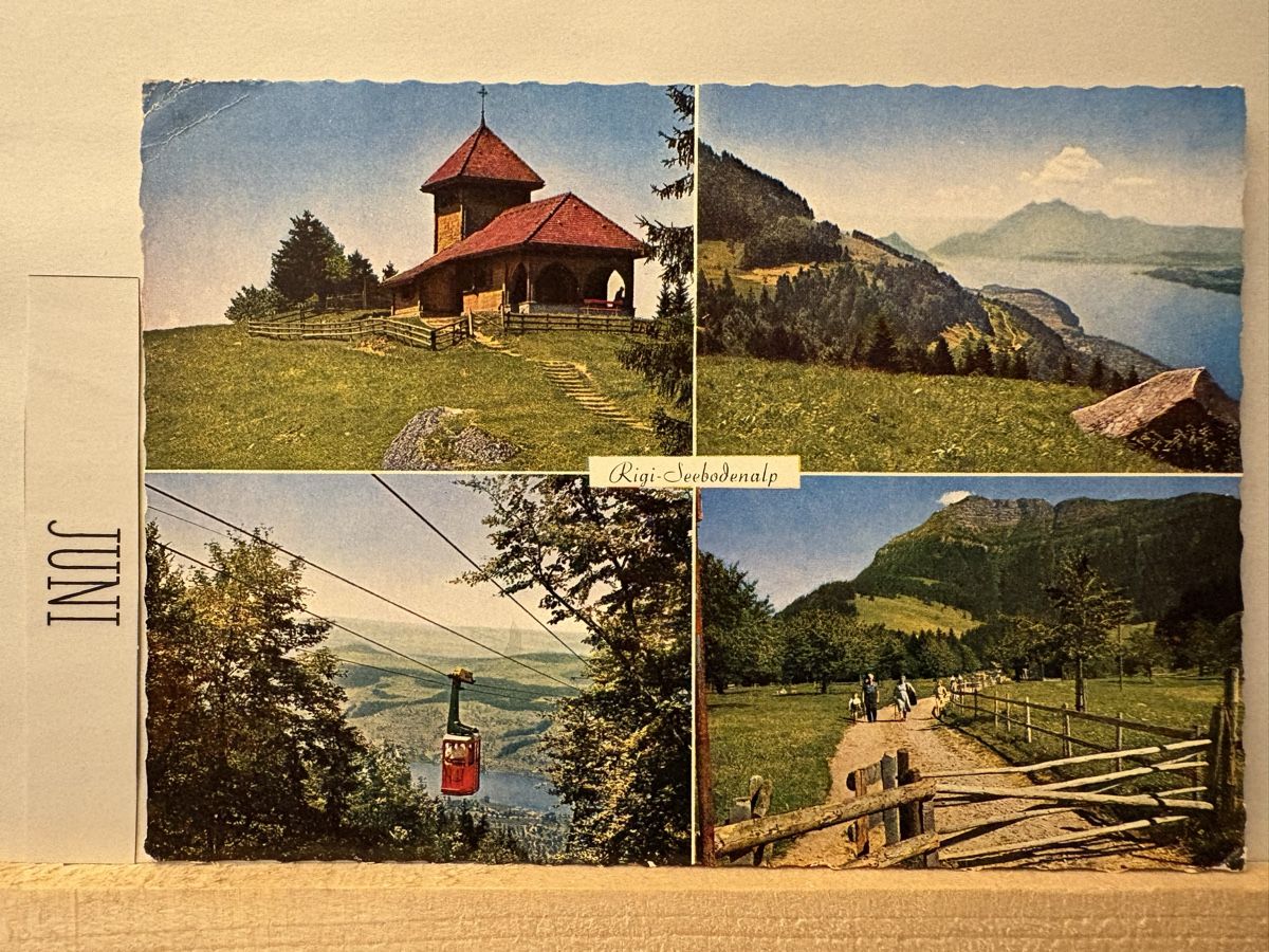 Cartoline postali: AK von Rigi Seebodenalp – Usato da Rümlang venduto da Kartenpost1