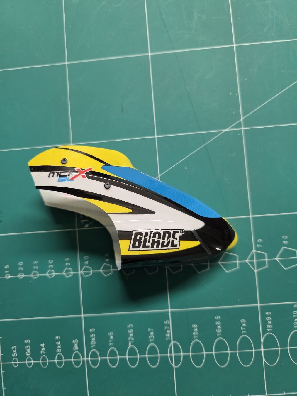 Modellismo RC: haube Blade MPCX BL – Usato da Gams venduto da tischi97 1