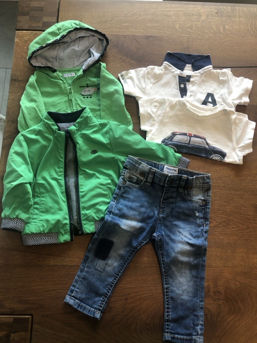 Mayoral Lotti & Set di vestiti: Boys' Clothes Bundle: Mayoral Jeans, Shirts, Jacket - 6-9m – Usato da Buchs SG venduto da SPAMPAM