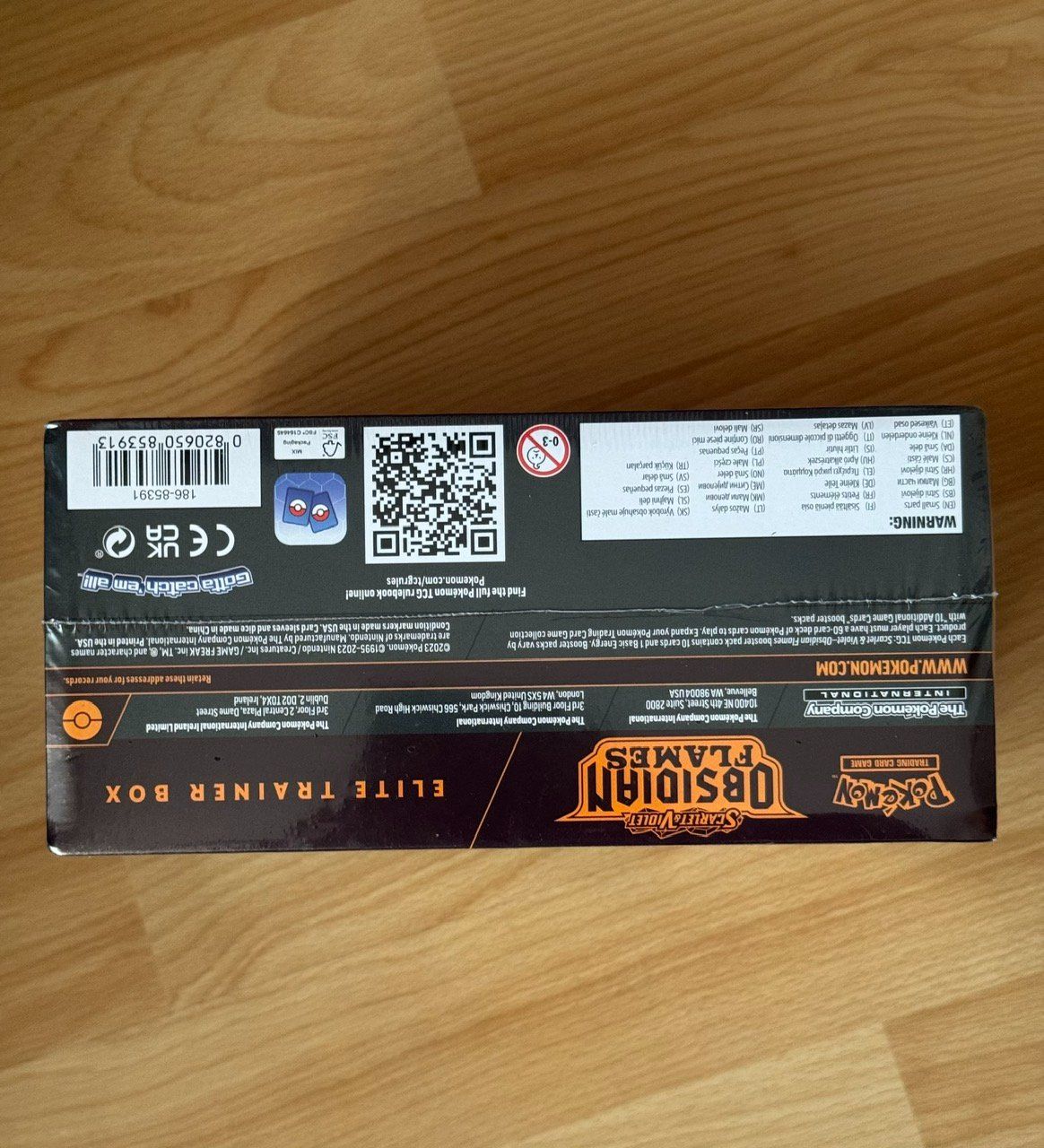Pokémon Carte collezionabili: Obsidian Flames Elite Trainer Box Sealed ETB Pokemon – Nuovo e nell'imballaggio originale da Matzendorf venduto da HaiNakamoto 4