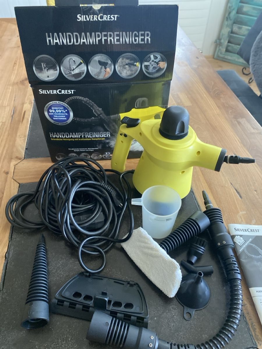 SilverCrest Pulitori a vapore: SilverCrest Hand Dampfreiniger SDR 1100 B2 neuwertig – Usato da Mörschwil venduto da Marcel4201 2