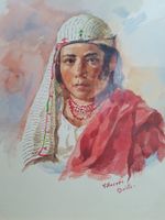 Cesar A. Villacres *1880 - Aquarell