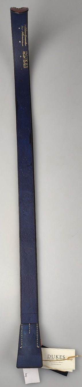 Cinture: Roter Ledergürtel  "Handmade in Vienna" – Usato da Rüti ZH venduto da Restwert_Rueti_ZH 2