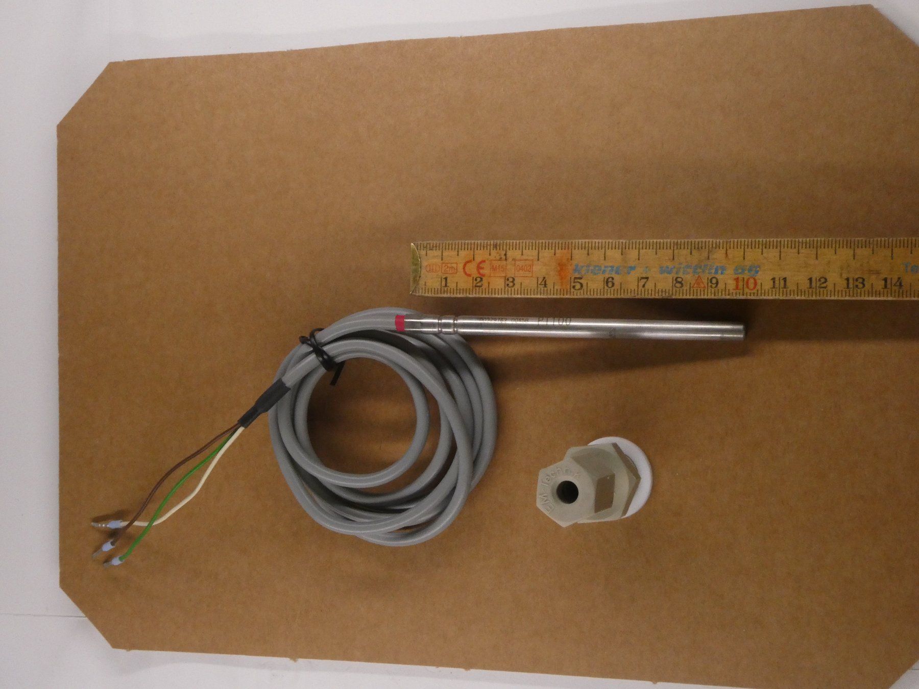 Elektronikbauteile: PT100 Temperatursensor – Gebraucht aus Fulenbach von Hach0 4