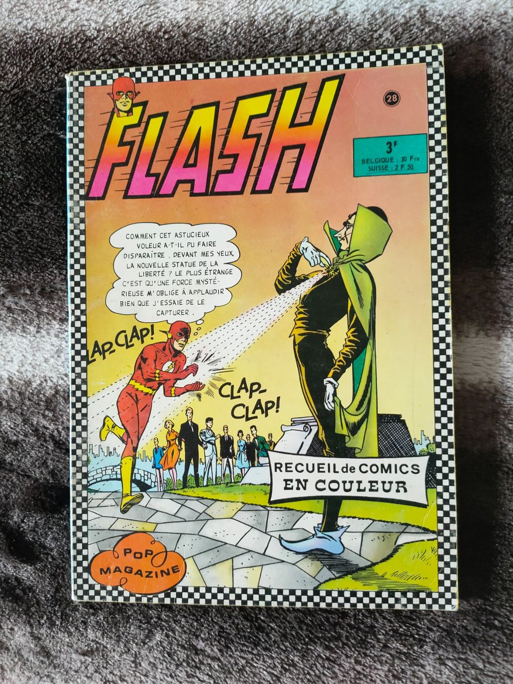 Fumetti: Flash Pop Magazine 28 Français 1970 – Usato da Sierre venduto da Carlostripa