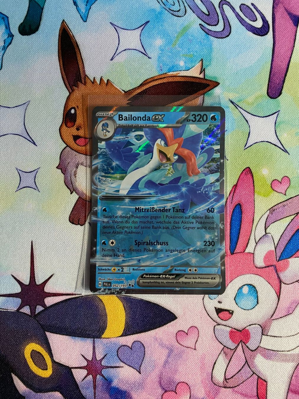 Pokémon Carte collezionabili: Pokemon Bailonda EX 052/193 PAL – Usato da Grindelwald venduto da TSG-G-Town