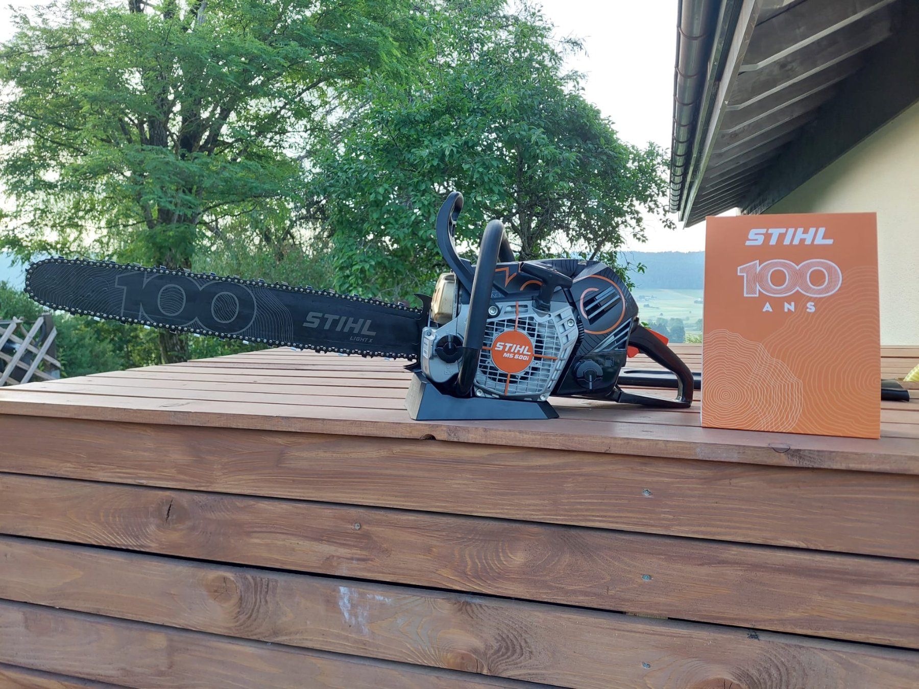 Stihl Tutte le macchine: Tronçonneuse Stihl MS 500i. Édition spéciale centennial – Nuovo e nell'imballaggio originale da Ponts-de-Martel venduto da kim_5wbg 3