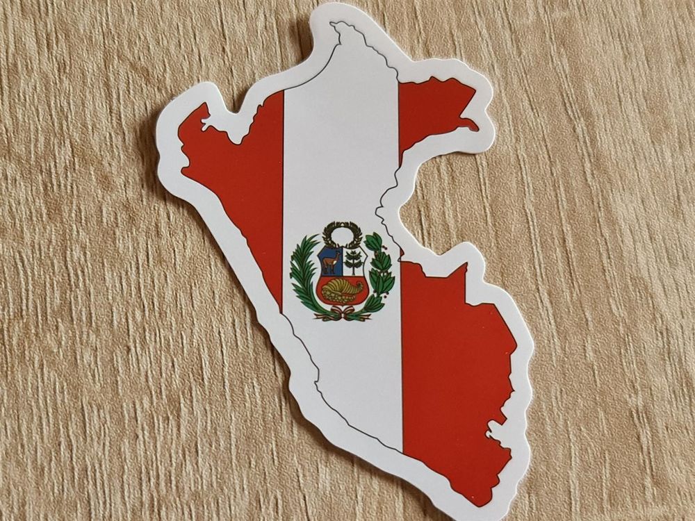 Peru Aufkleber Set - Bunte Vinyl-Sticker Mit Machu Picchu & Lama Motiven