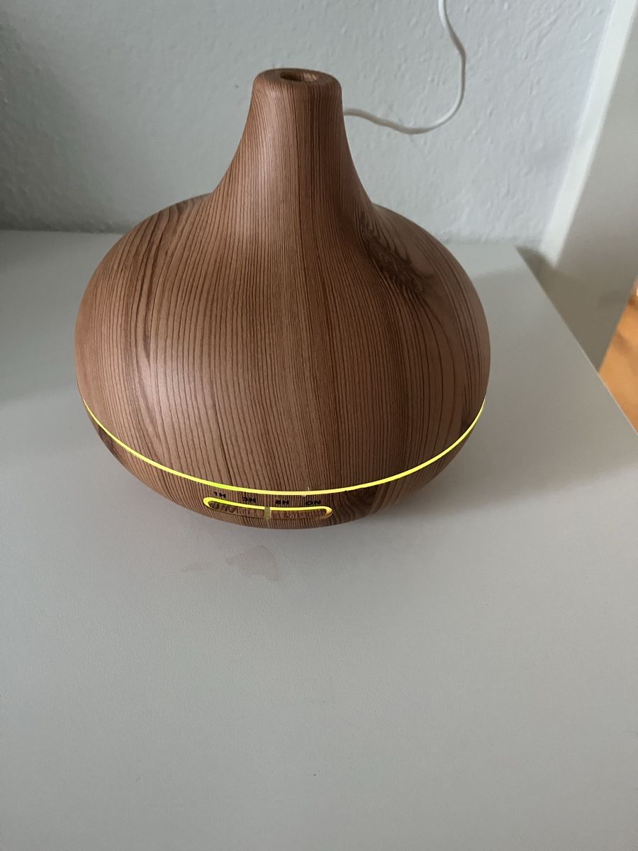 Diffusori di oli essenziali: Aroma Diffuser CHI hellbraun mit Ölen – Nuovo (secondo la descrizione) da Schüpfen venduto da Bella1. 4