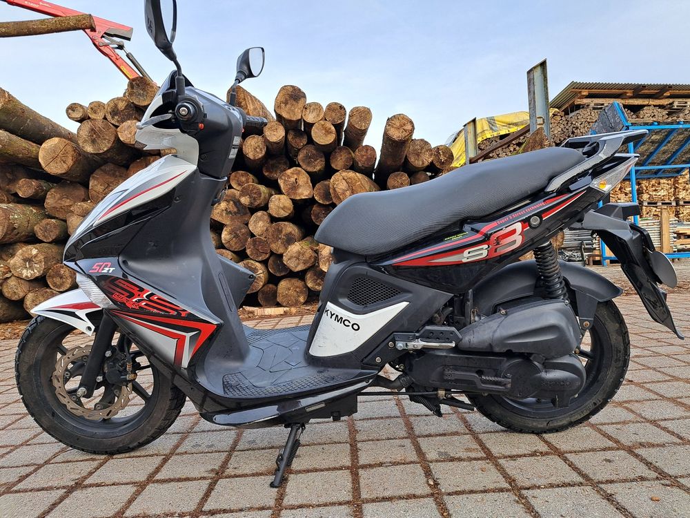 Kymco Super 8 2Takt 50ccm Roller Scooter 70km/h (Gebraucht) in Hallau ...