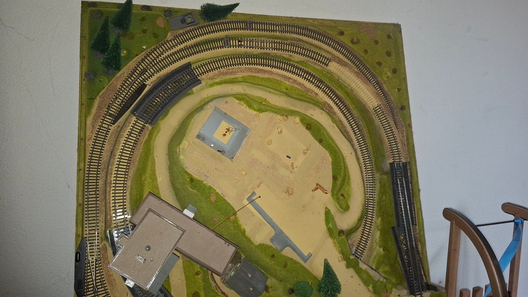 Modellini di ferrovie: Modell Eisenbahnlandschaft – Difettoso da Lütisburg venduto da erle1 2
