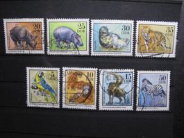 DDR 1975 Zootiere gest
