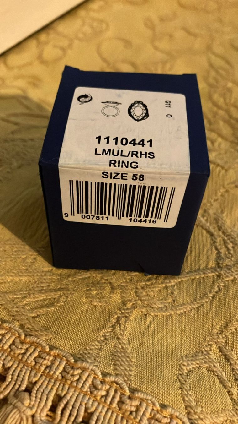 Swarovski Anelli: Anello swarovski tg.58 – Usato da Melano venduto da H-Sara 3