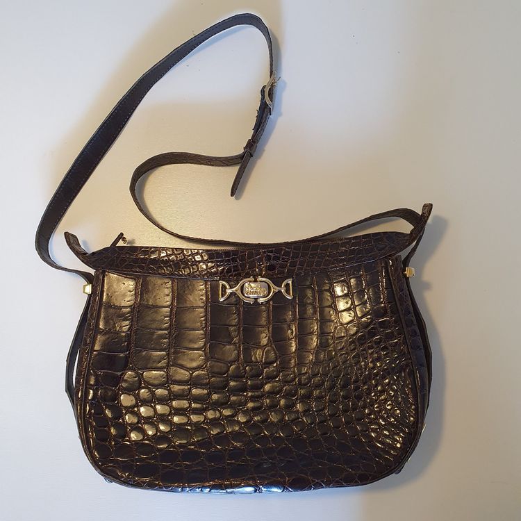 Sac CELINE, en cuir croco, vintage (Usato) a Lausanne per CHF 100