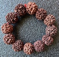 Prächtiges Rudraksha Gebetsarmband12 Perle Tibet