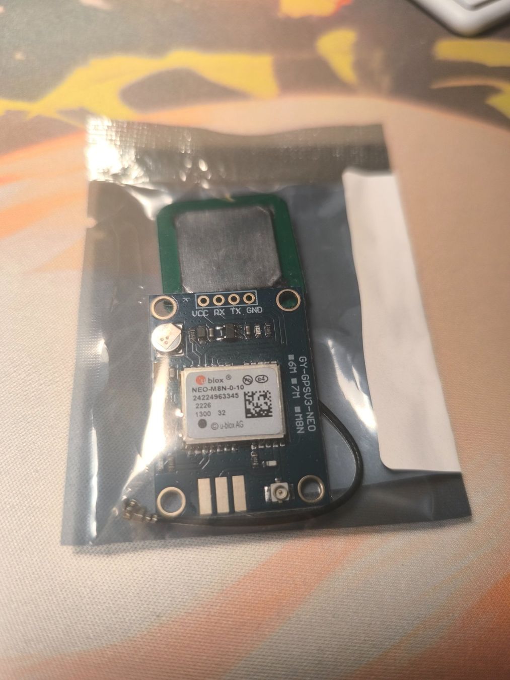 Componenti elettronici: GPS Modul NEO-8M mit Antenne, UART TTL, 5V – Nuovo e nell'imballaggio originale da Romanshorn venduto da pfimex 1