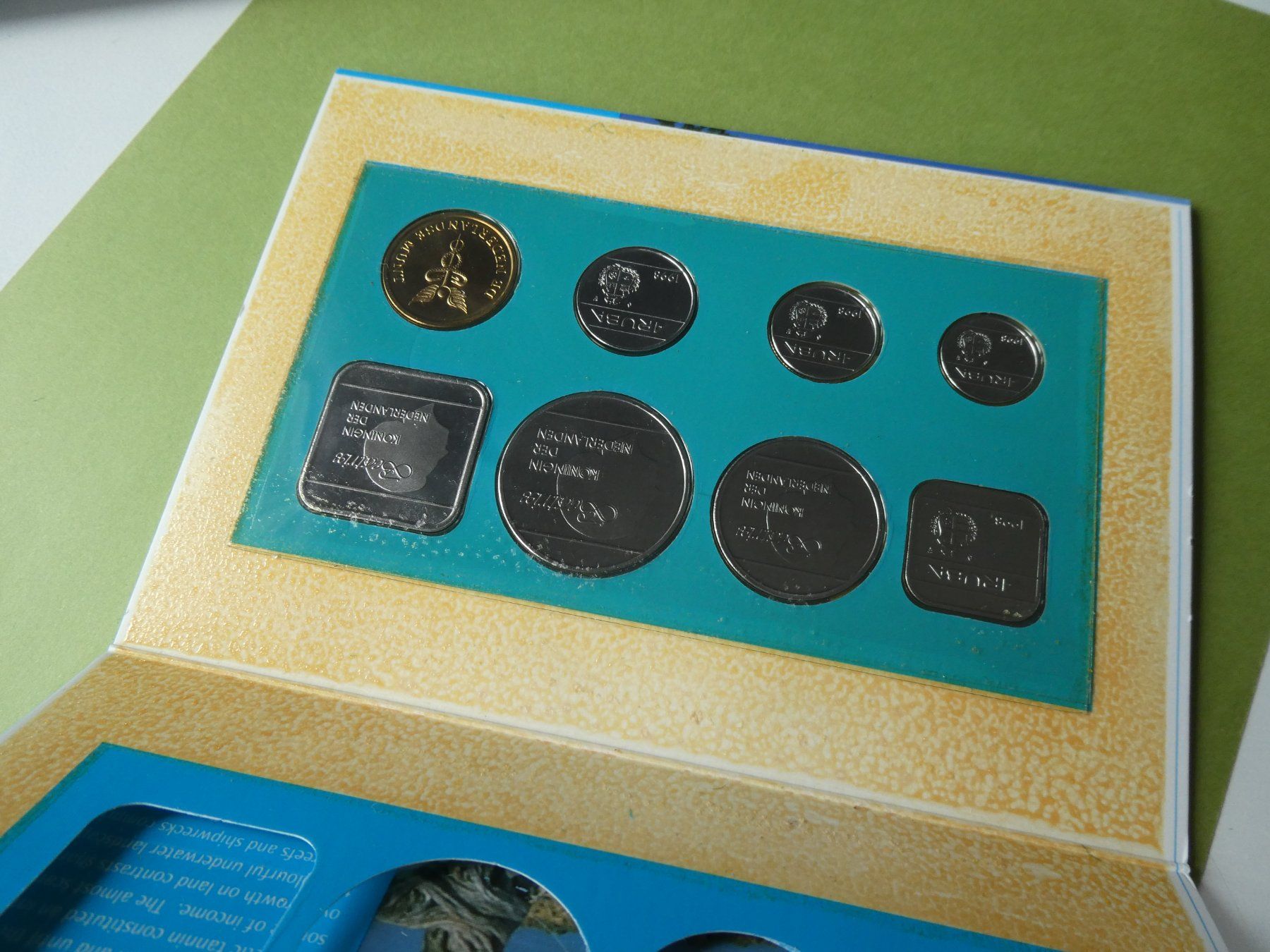 Alle Münzen: Aruba 1998, Muntset Aruba Fleur de coin – Gebraucht aus Hinterforst von Rohusri 2