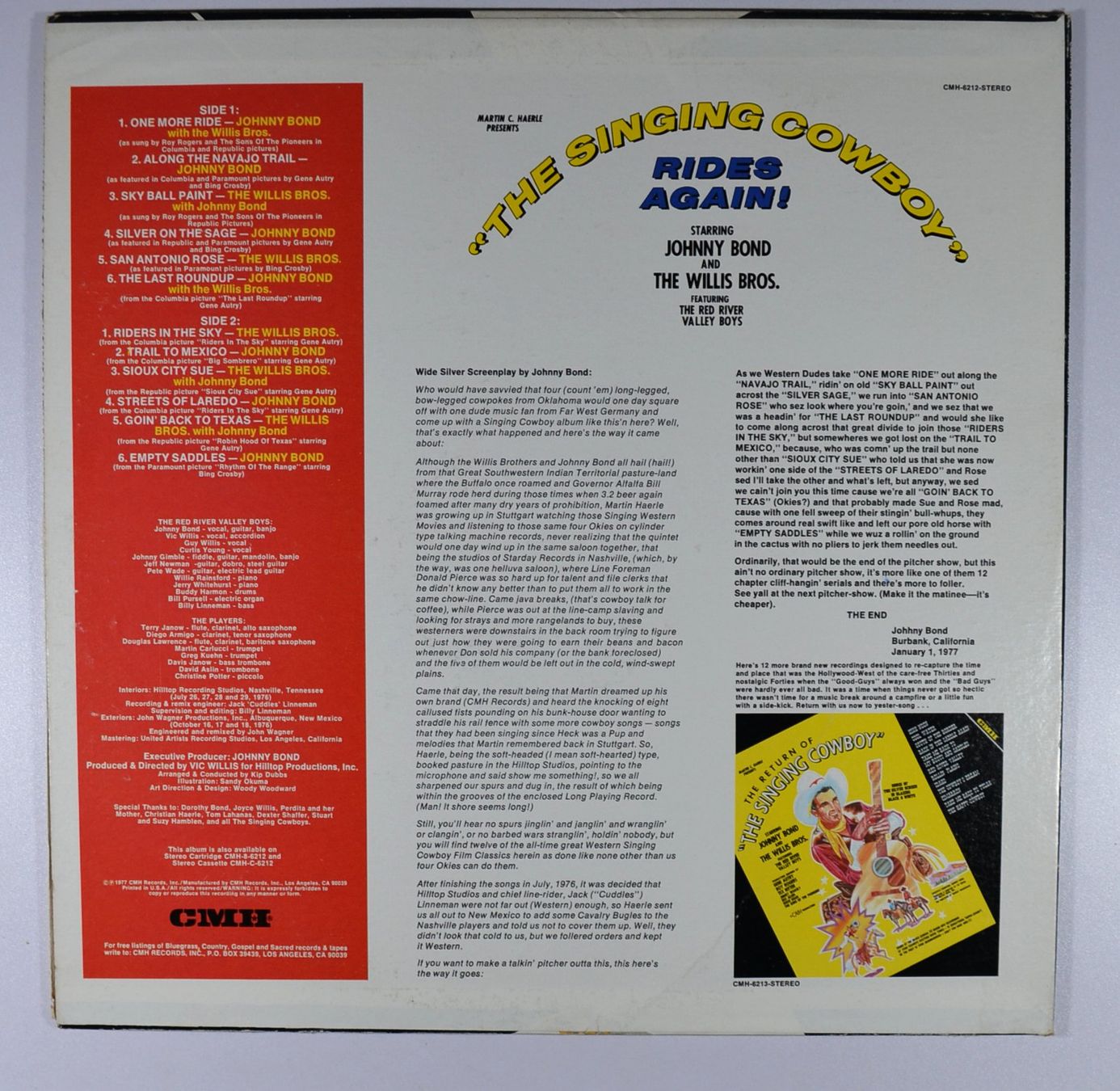 Dischi in vinile: LP: THE SINGING COWBOY- Rides Again! – Usato da Frenkendorf venduto da Yard-Sale-2000 1