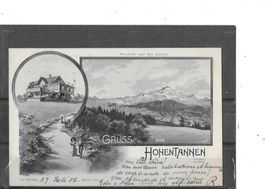 SG Gruss von Hohentannen ob Engelburg 1906 (Litho)