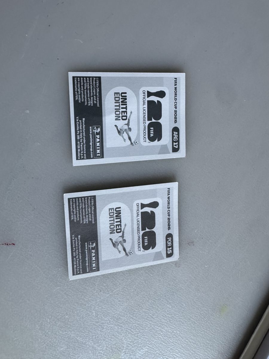 Panini Sammelbilder & Trading cards: Panini Ronaldo & Messi – Neu (gemäss Beschreibung) aus Zürich von Dfroeschli 1