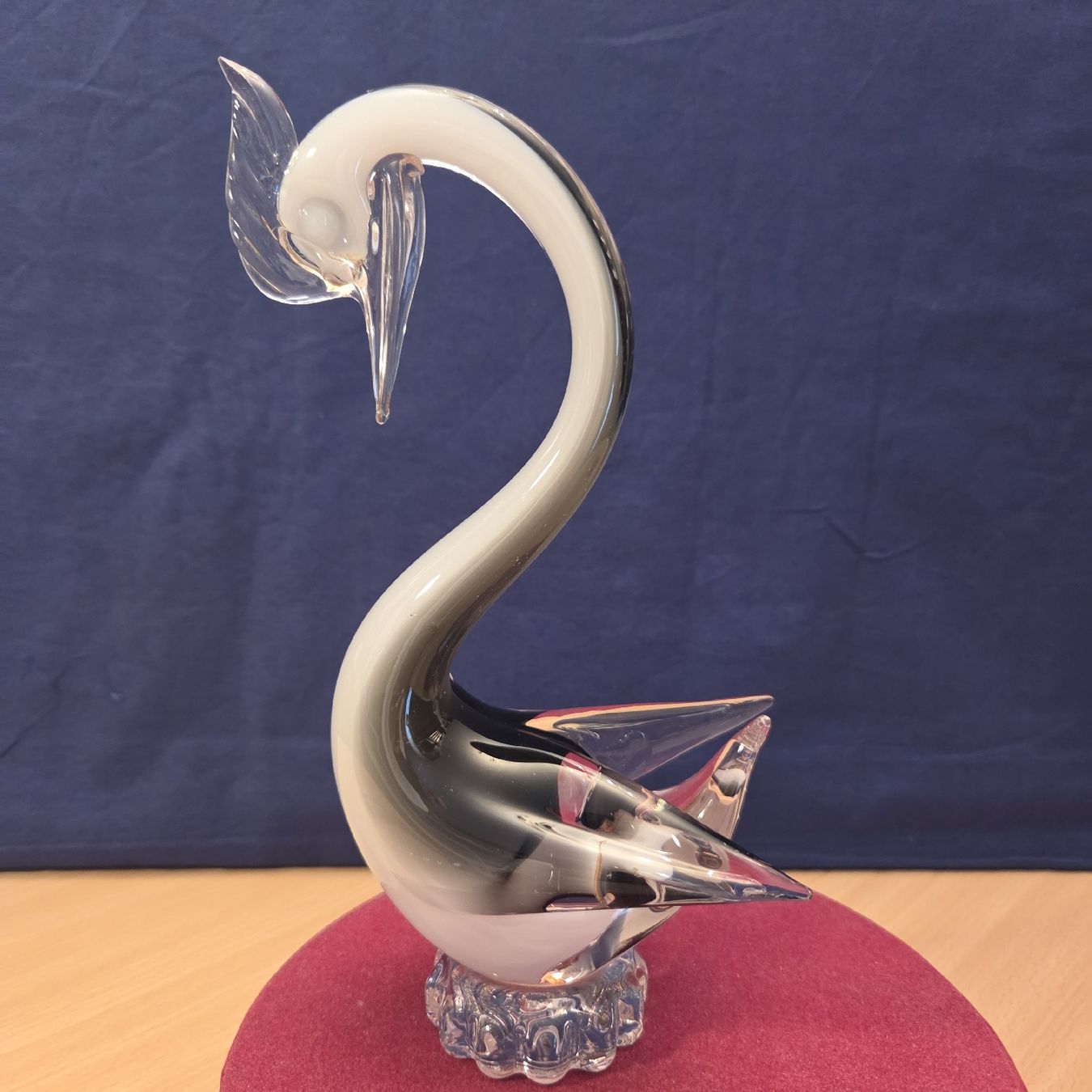 Statuette: Schöner Glas - Schwan Deko - Figur. ca 24 cm – Usato da Kriens venduto da gra_fhn7 6